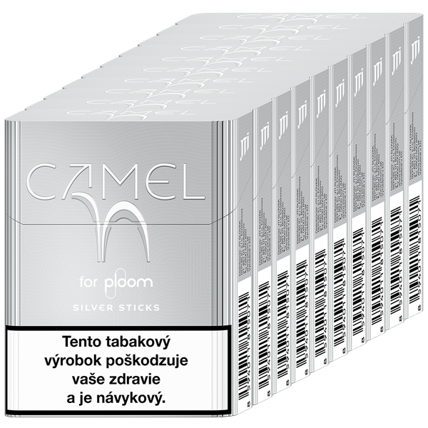 Náplne Camel Silver pre Ploom X zariadenie - 10 krabičiek
