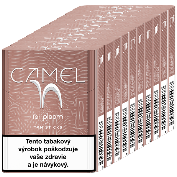 Náplne Camel Tan pre Ploom X zariadenie - 10 krabičiek