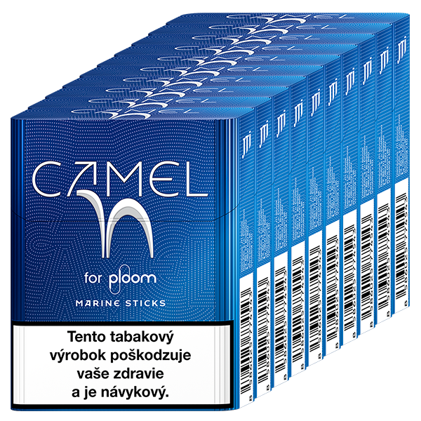 Náplne Camel Marine pre Ploom X zariadenie - 10 krabičiek