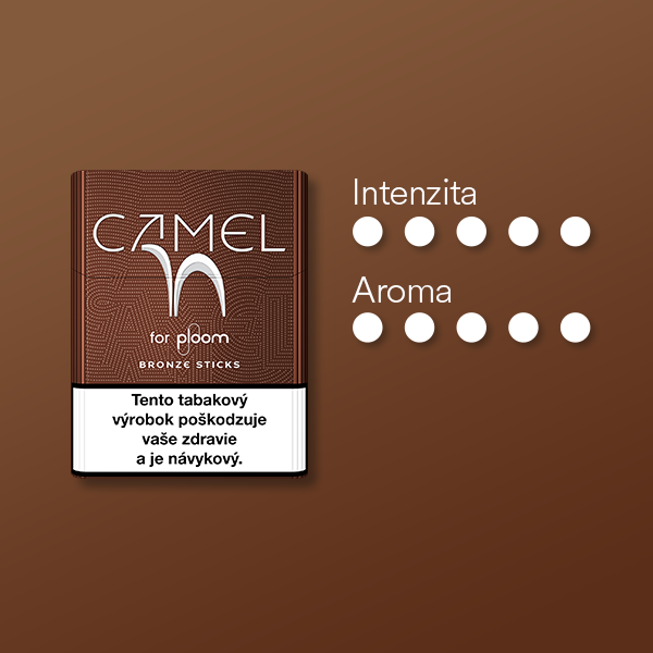 Náplne Camel Bronze pre zariadenie Ploom a ich vlastnosti