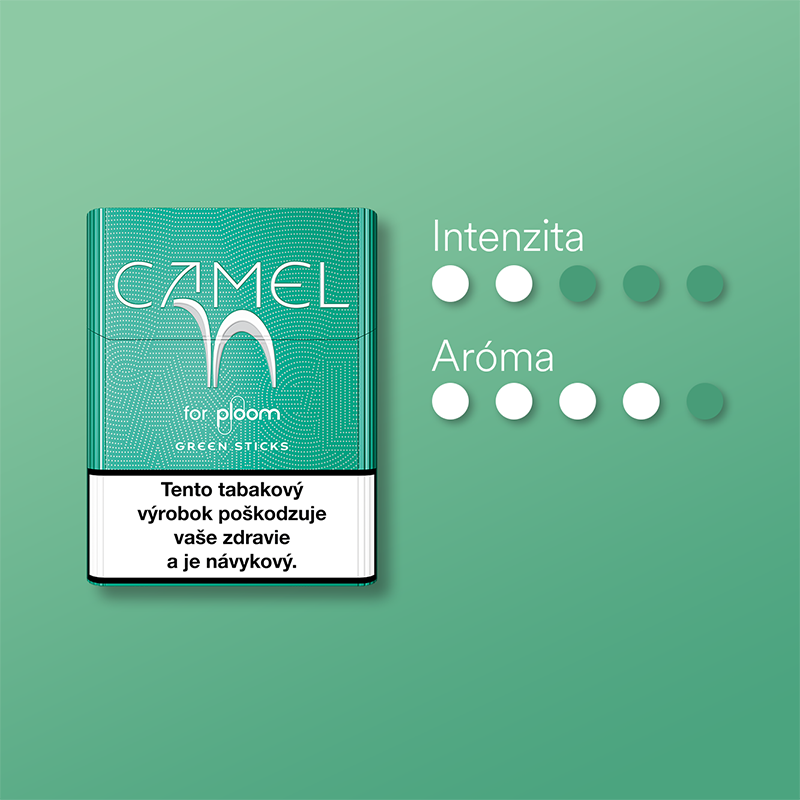 Camel Green krabička