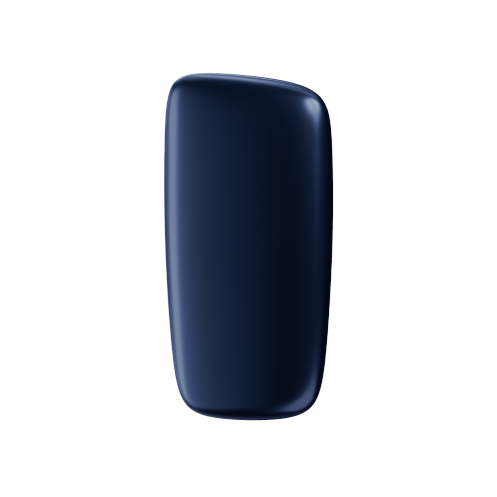 Ploom X Advanced predný kryt Navy Blue - pohľad z prednej strany