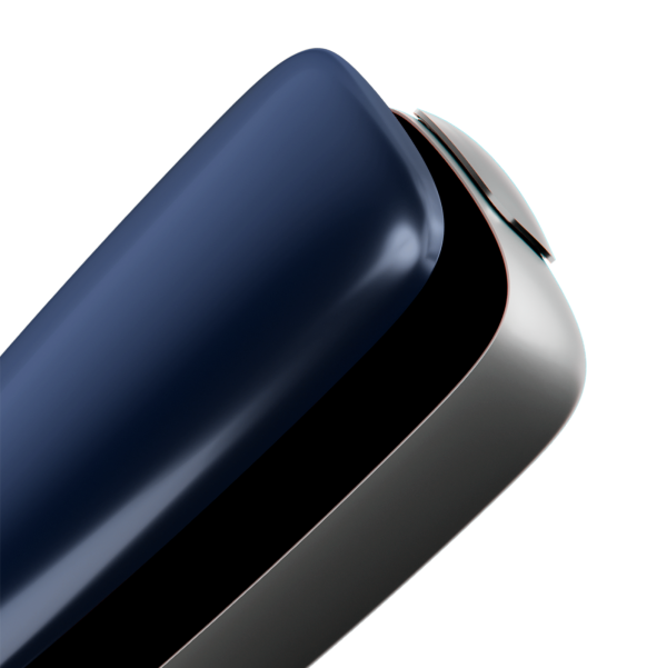 Ploom X Advanced predný kryt Navy Blue - detailný záber