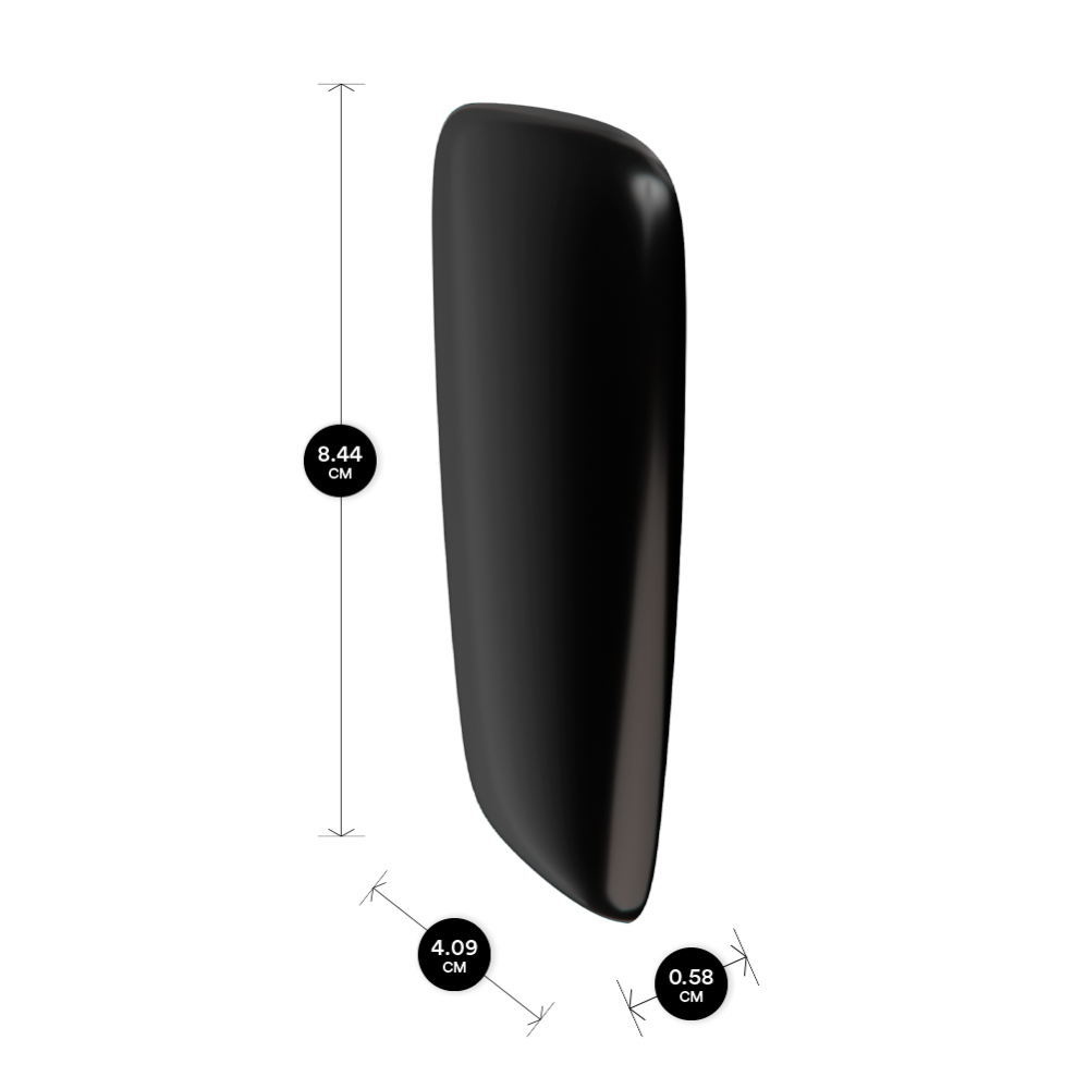 Rozmery predného krytu Black pre zariadenie Ploom X Advanced