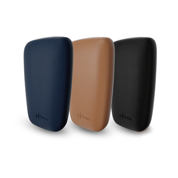 Ploom X Advanced kožený zadný kryt Navy Blue, Brown a Black