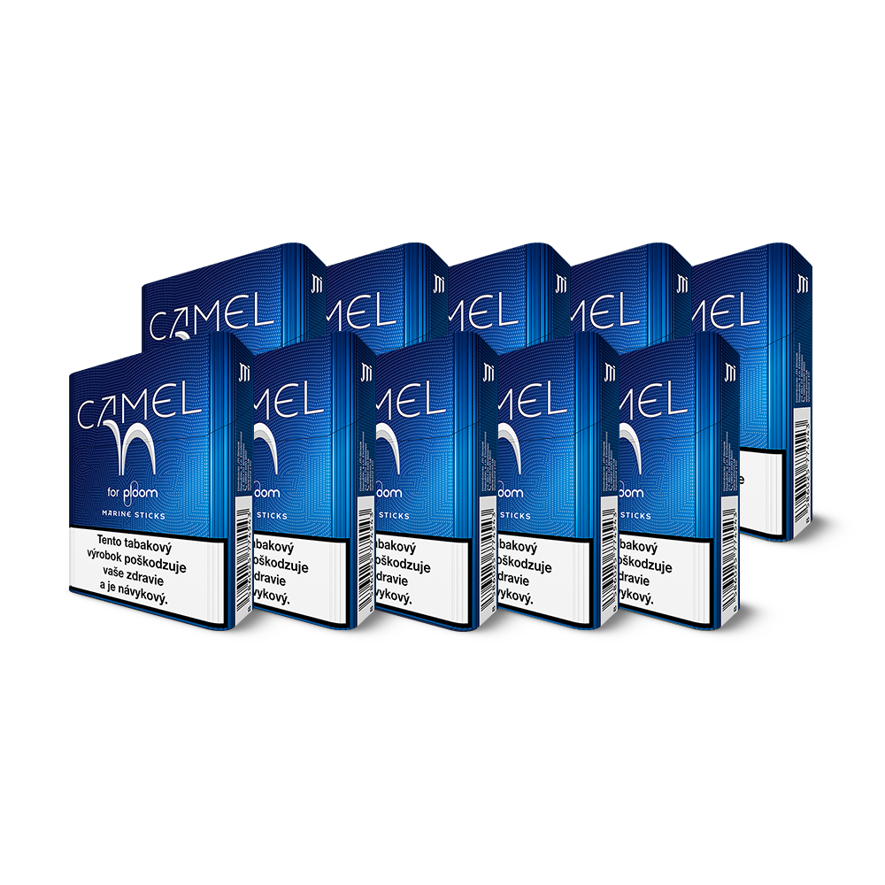 Náplne Camel Marine pre Ploom X zariadenie - 10 krabičiek