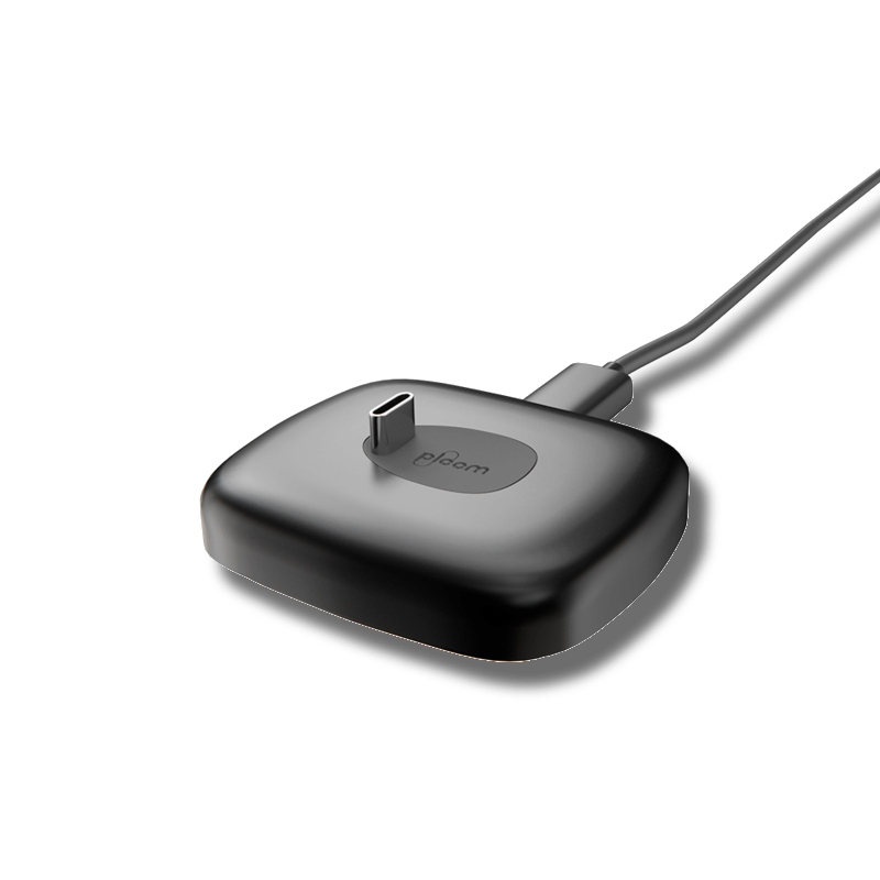 Ploom X Advanced dokovacia stanica čierna - záber z vrchu