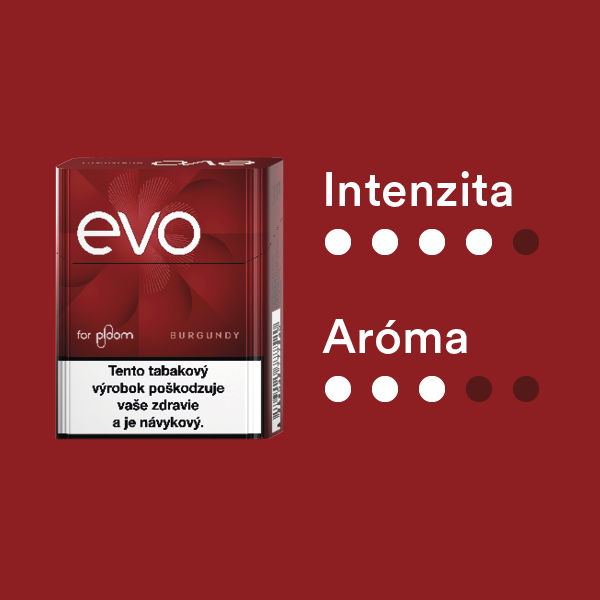 EVO Burgundy krabička