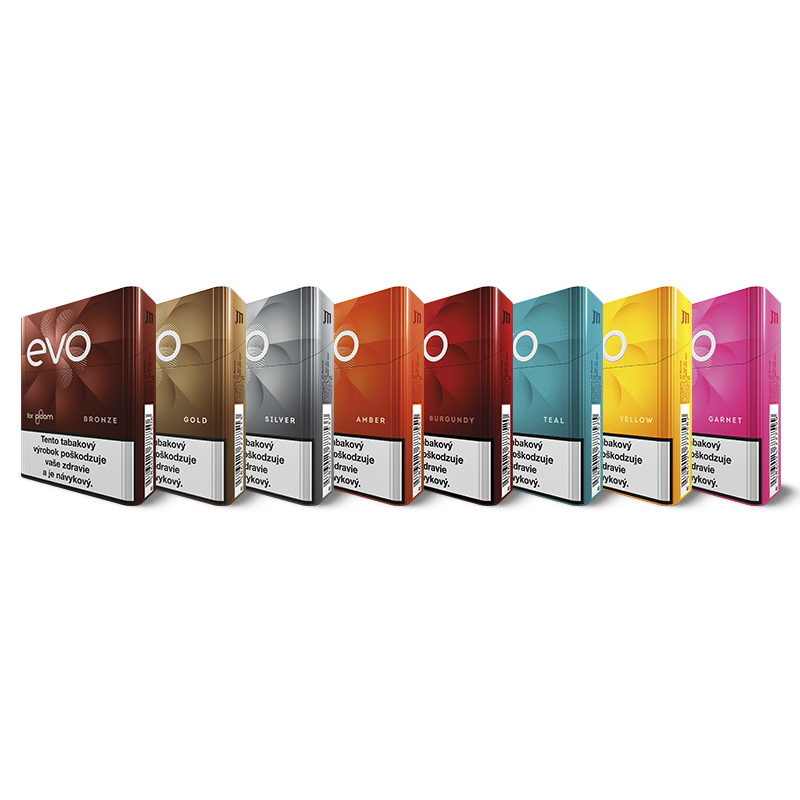 EVO tabakové náplne krabička
