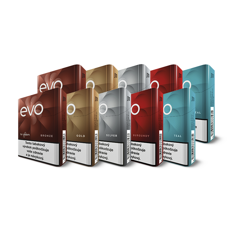 EVO vlastný výber 10 krabičiek