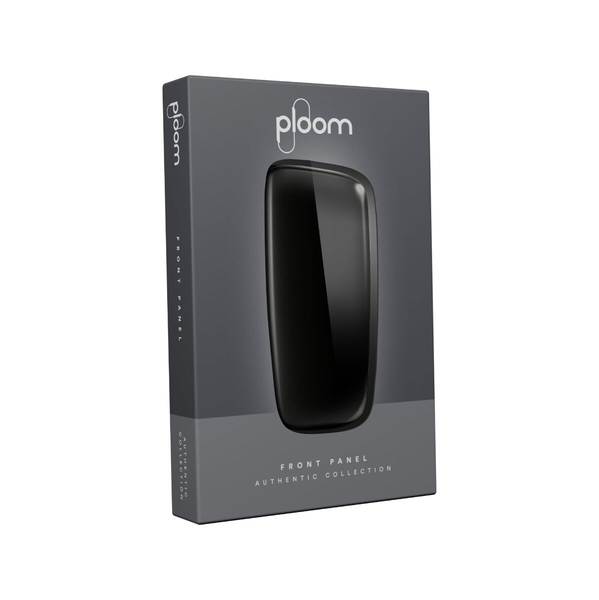 Ploom X Advanced predný kryt Black obal - pohľad z prednej strany
