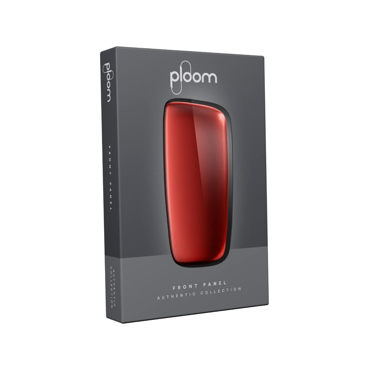 Ploom X Advanced predný kryt Lava Red obal - pohľad z prednej strany