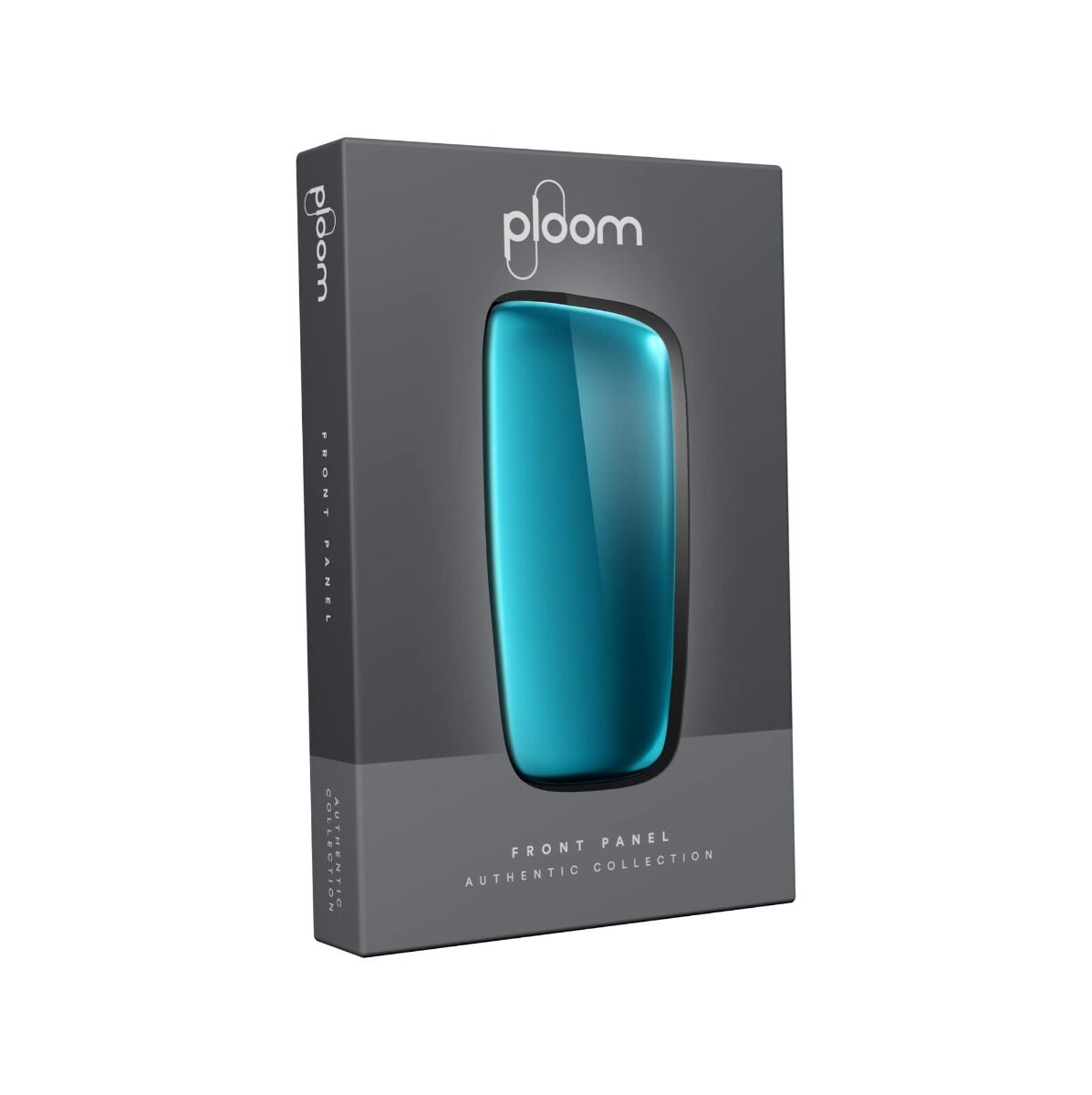 Ploom X Advanced predný kryt Ocean Blue obal - pohľad z prednej strany