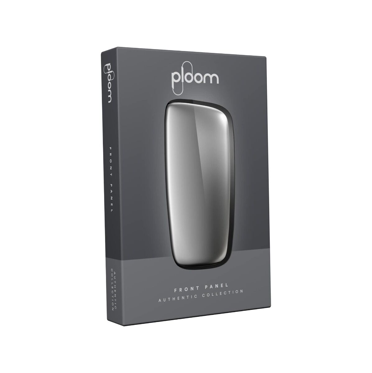 Ploom X Advanced predný kryt Silver obal - pohľad z prednej strany