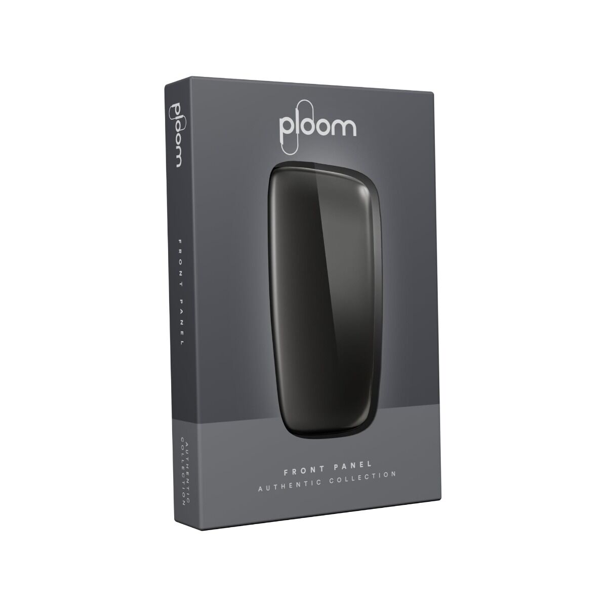 Ploom X Advanced predný kryt Slate Grey obal - pohľad z prednej strany