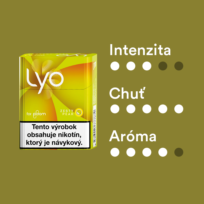 LYO Zesty Pear krabička