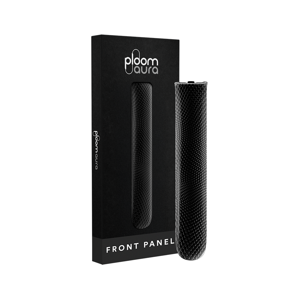 Ploom AURA predný kryt Jet Black Patterned