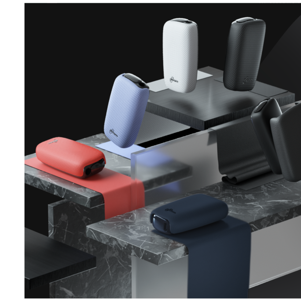 Ploom X Advanced kožený zadný kryt, široká škála farieb