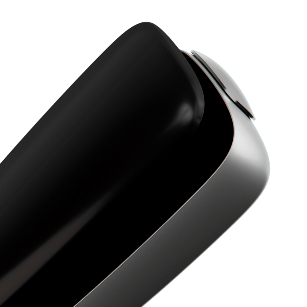 Ploom X Advanced predný kryt Black - detailný záber