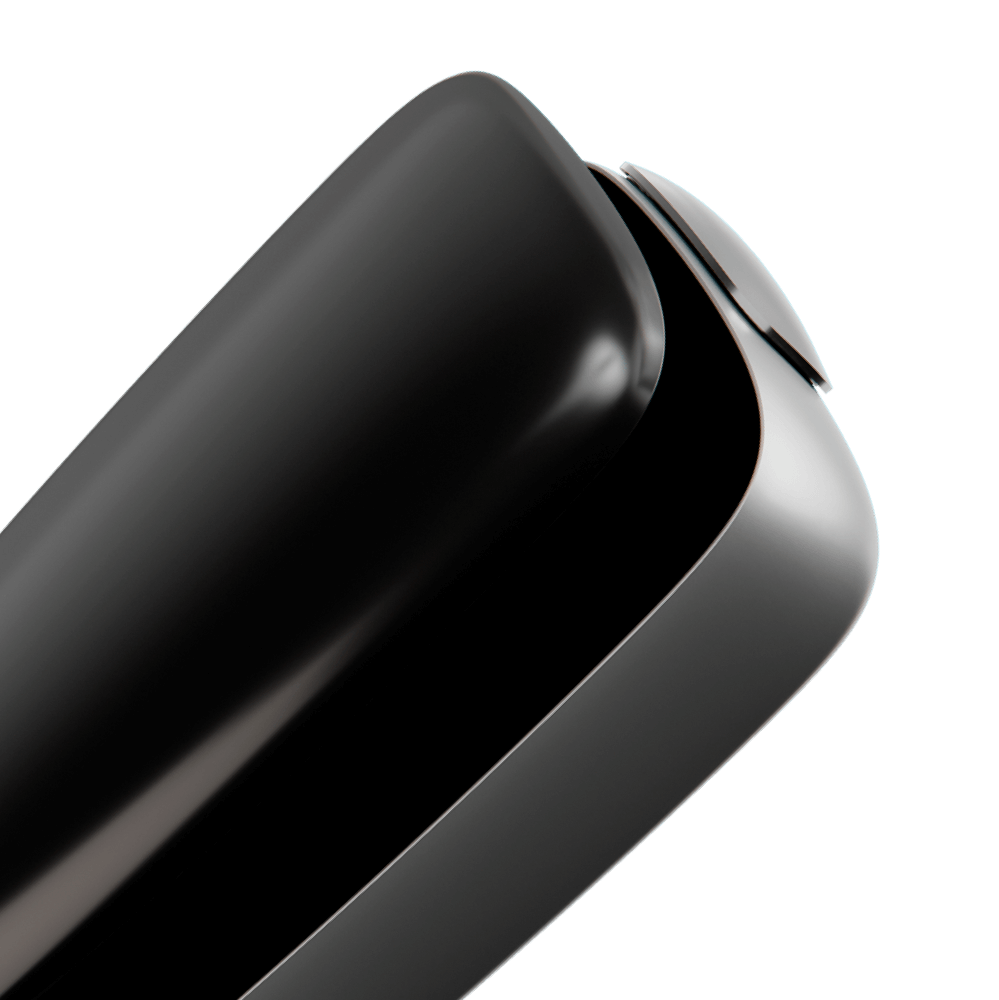 Ploom X Advanced predný kryt Slate Grey - detailný záber