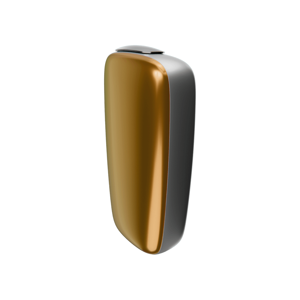 Ploom X Advanced predný kryt Mango Sorbet - bočný pohľad