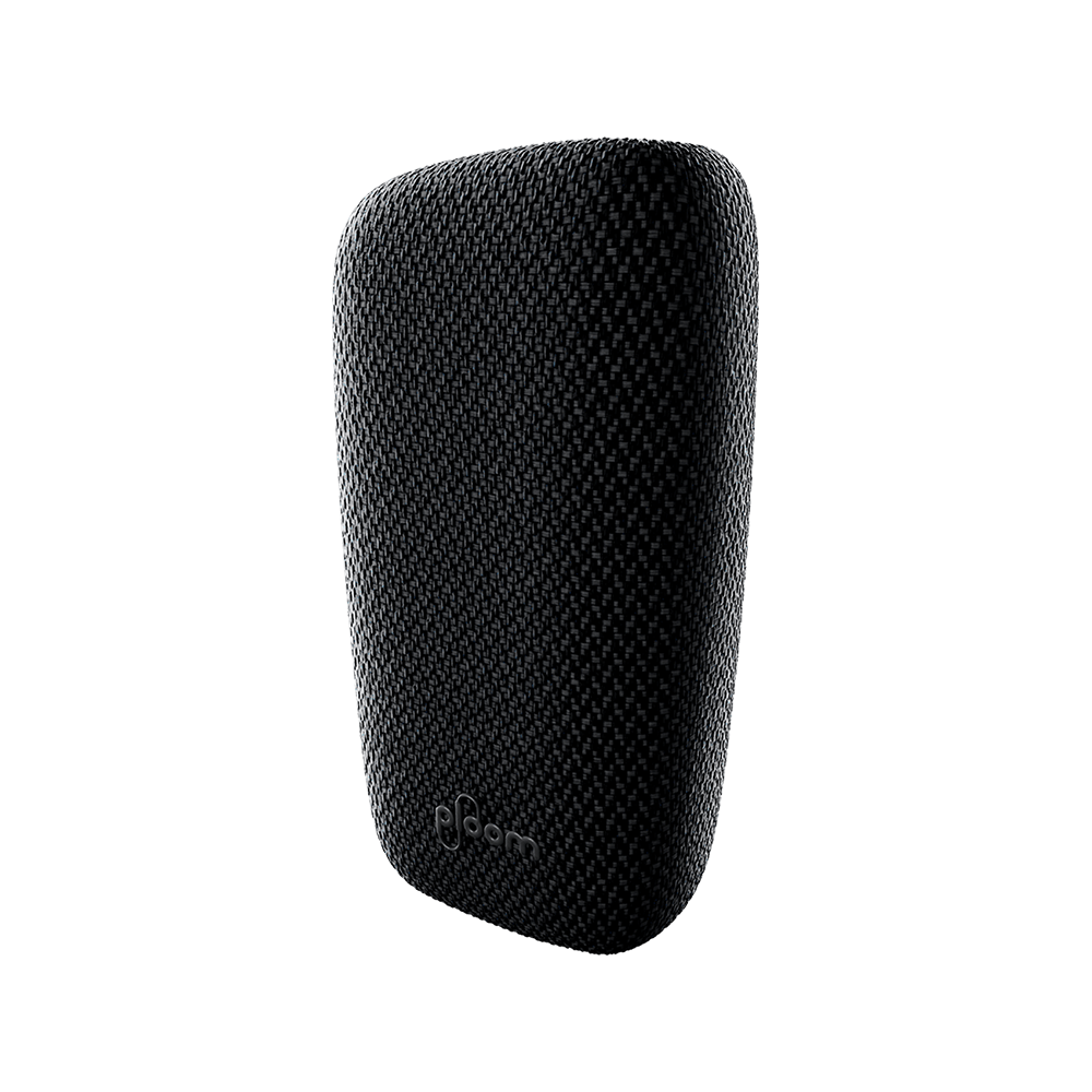 Ploom X Advanced textilný zadný kryt black, predná strana