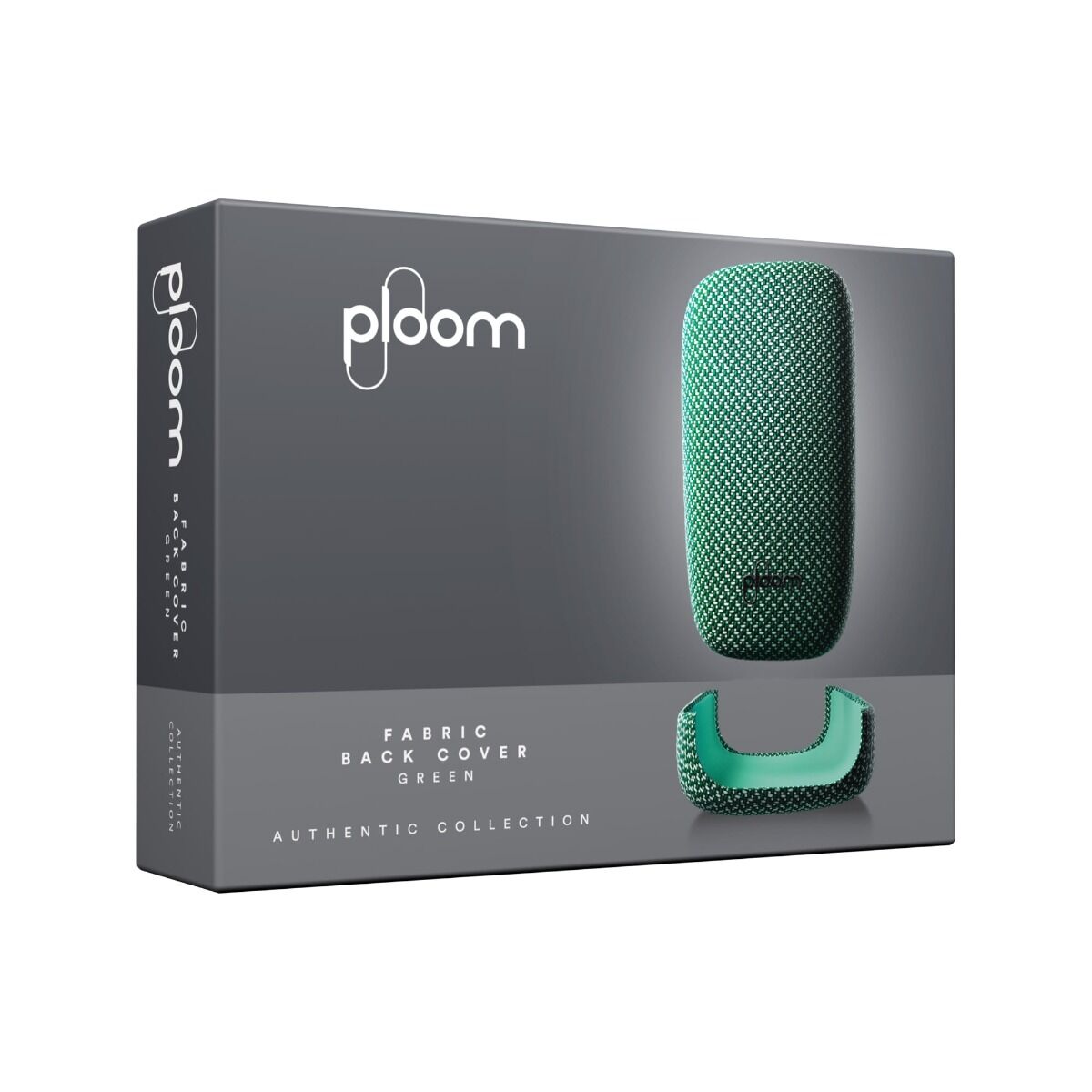 Balenie zeleného textilného krytu pre Ploom X Advanced