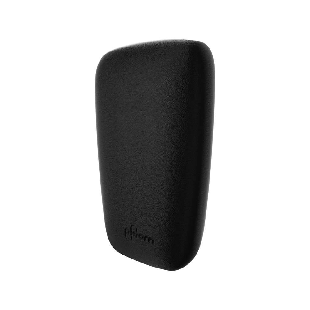 Ploom X Advanced black kožený zadný kryt, predný pohľad