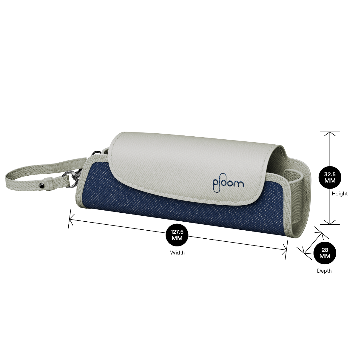 Ploom AURA puzdro Denim-Leather Fusion