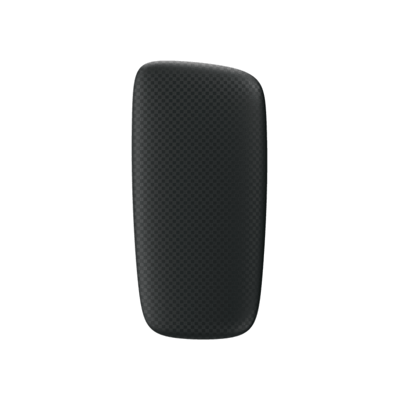 Ploom X predný kryt Squared Black - pohľad z prednej strany