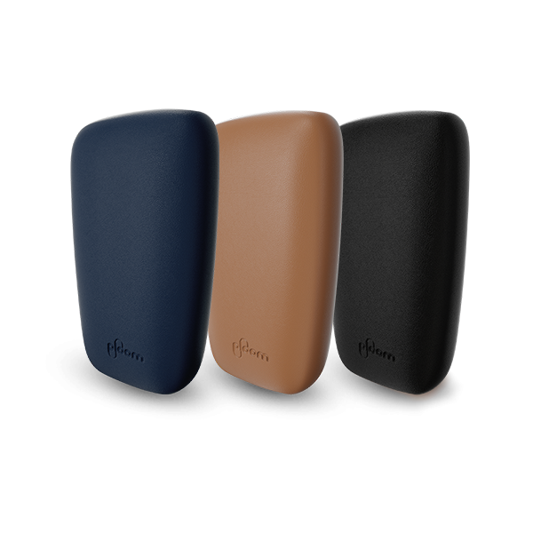 Ploom X Advanced kožený zadný kryt Navy Blue, Brown a Black